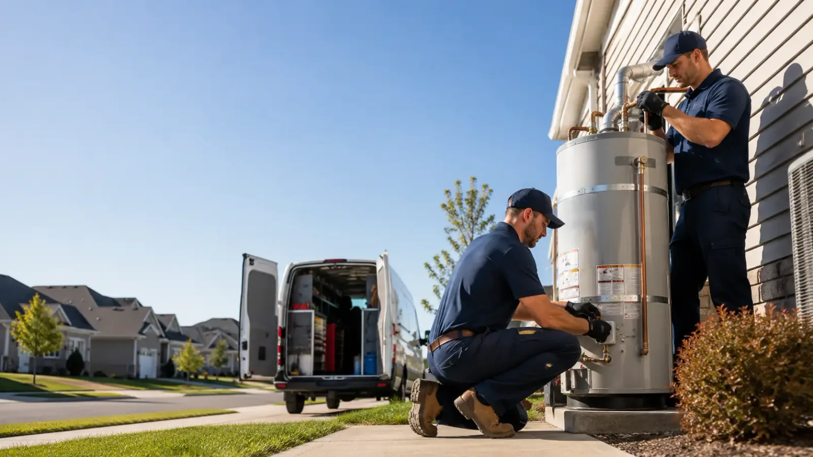 Water Heater Installation in Farrell, PA